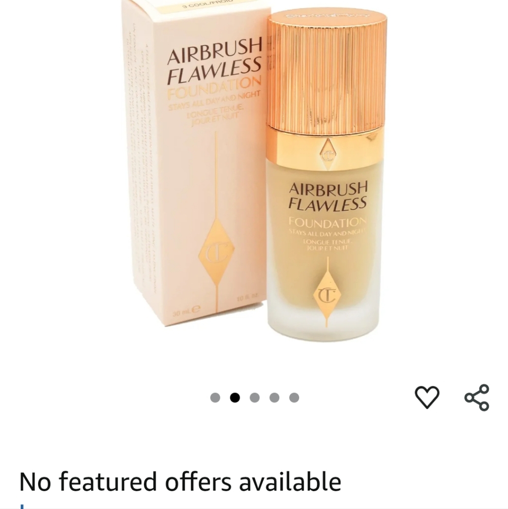 Charlotte Tilbury Airbrush Flawless Foundation - Cream